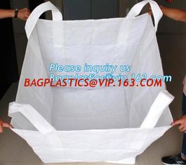 China 1 tonne bulk bags PP woven big bags for firewood, plastic FIBC container,Durable plastic PP woven FIBC big jumbo bag for supplier
