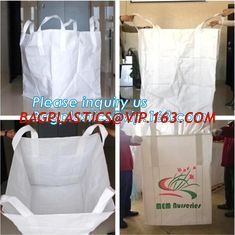 China FIBC jumbo pp woven bag super big bag for cement or sand packing,FIBC bag Recycle Container 1 Ton PP Woven Jumbo Big Bag supplier