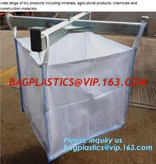 China PP woven big bag for firewood, for sand, for grains etc.500kg 1000kg 1200kg 1500kg 2 ton,Flat bottom open mouth virgin P supplier