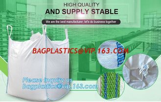 China 100% New Virgin Polypropylene PP Woven Big Bulk Bag Jumbo Bag FIBC For Packing Sand 1 Ton 1.5 Ton 2 Ton Made In package supplier