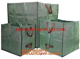 China garbage Pop Up Garden Leaf Collector Bag,grow bags,gardening bags sacks,plastic grow bags ,pop up garden waste sack supplier