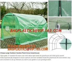 China Black out greenhouse garden greenhouse film greenhouse PC &amp;glass greenhouse,Poly plastic film green house for cucumber supplier