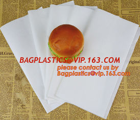 China White Greaseproof Paper,28GSM Greaseproof Paper For Burger Wrapping,Lunch Warp and Greaseproof Paper 400 x 660 mm / 400 supplier