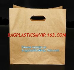 China Eco Logo Custom Printed Clear Bread Plastic Bag With Window,china manufacturer custom disposable bread paper bag, bageas supplier