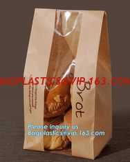 China Chinese New Design Hot Sale Custom Printed Pharmacy White Kraft Paper Bag Bread Paper Bag,stand up kraft paper bread bag supplier