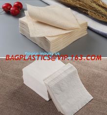 China 1/4 Fold Coffee Bar Beverage Black Paper Napkin,Printing paper napkin/decorative paper dinner napkins, BAGPLASTICS,PAC supplier