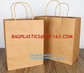 China Custom printing high quality paper carrier bag for shopping,gift packaging paper bags white carrie shopping paper bag wi supplier