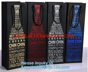 China recyclable flat bottom 200gsm kraft cymk coloured_paper bags with handles wist printed,Recyclable paper carrier bag with supplier