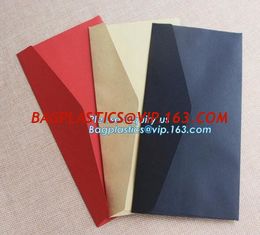 China Wholesale custom 4X6 greeting cards 100 pack V flap brown kraft paper A6 envelopes,private label brown kraft paper envel supplier