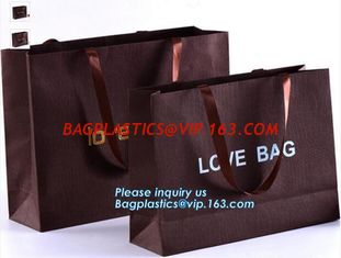 China Luxury tea souvenir bag custom rope handle paper packaging bags for food,Personality And Fashion medium gift carrier pap supplier