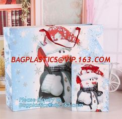 China Custom Luxury Natural Texture Bags Foldable White Color Wedding Invitation Bags,Merchandise Luxury Gift Carrier Kraft Wi supplier