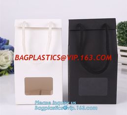 China Wholesale Custom High-end luxury carrier bag shipping paper bag with Rope Handles,Retail Boutique Gift Carrier Packaging supplier