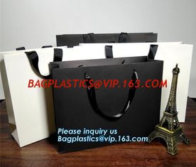 China Luxury Custom Logo Printing Rope Handle Large Christmas Gift Shopping Paper Carrier Bags,printed gift carrier bags shopp supplier