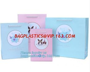 China Luxury Custom Printing Unique Large Shopping Carrier Personalised Gift Paper Bags With PP Rope Handle, bagease, package supplier