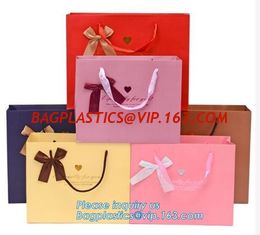 China Custom Personalised Printed Small White Luxury Retail Gift Shopping Paper Carrier Bag With Handle, package, bagease pac supplier
