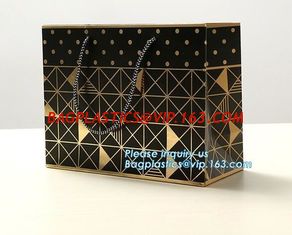 China Luxury Retail Carrier Paper Shopping Packaging Bag for Clothes,Eco-friendly custom printing luxury paper wine carrier ba supplier