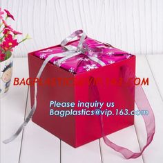 China luxury paper pink printing shopping paper bags with rope handle,MATT PAPER BAGS FOR GIFTS BOUTIQUE CLOTHING OUTLETS BLAC supplier