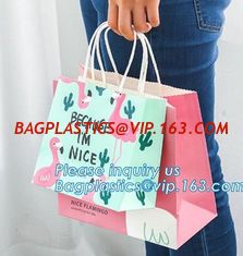 China Luxury Personalized Printed Shopping Carrier Heavy Duty Reinforced Die Cut Handle Paper Gift Bag,carrier, handle bags, supplier
