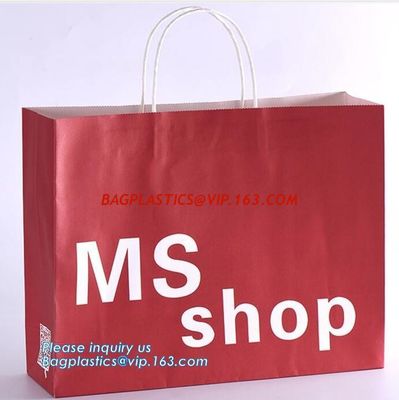 China Luxury Recycled Printing Logo Shopping Pack Custom Paper Bag Shopping Bag With Logo,Carrier Ribbon Tie Gift Shopping Pap supplier