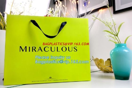 China Carrier Ribbon Tie Gift Shopping Paper Bags With Handles,vintage print inspired by our own Luxury Carrier Bag bagease pa supplier