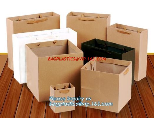 China High Grade Special Paper Material Luxury Retail Clothing Packaging Bag,Laminated Luxury paper bags with flat tape handle supplier