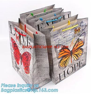 China Chinese Wholesale Cheap Luxury Craft Paper Bag CMYK Printed Shopping Bag Paper,Shopping Paper Bags With Your Own Logo supplier