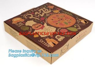 China Hot Sale cheap paper pizza box ,Printed carton pizza box, Wholesale custom Corrugated paper Pizza box / pizza packing bo supplier