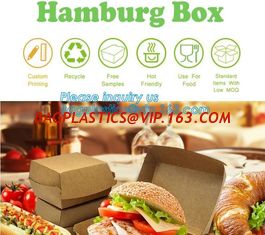 China Custom Food Grade Paper Doughnet Box Wholesale,fast food take away paper box, custom printed food packaging bagease, pac supplier