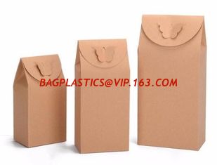 China China wholesale custom printed recycle square bottom pouch kraft paper coffee/tea package bag with value eco friendly supplier
