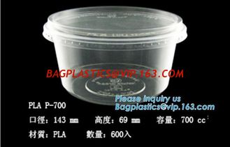China Biodegradable CPLA hot sale plastic cup lid manufacturers,100% Compostable CPLA Lids With Cup,PLA lid for 8/12/16/20oz C supplier