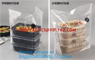 China fast food bags, Clear Resealable Resealable Bakery Cookie Candy Poly Cellophane Cello Bags,Customized food grade poly pl supplier