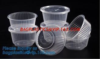 China 6&quot; Plastic Clear Round Food Serving Bowl,Wholesale Cheap Eco-friendly Food Grade PP Reusable Plastic Bowl bagease pac supplier