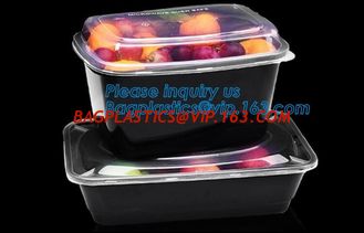 China plastic dispoFactory Direct Sale 3PCS Sealed Frozen Plastic Crisper/Preservation Box/Plastic Food Storage Container Eco supplier