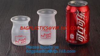 China Food Packaging Disposable Various PP Yougurt Cup,flexo printing for frozen yogurt yougurt cup,Plastic Yougurt Cup With C supplier