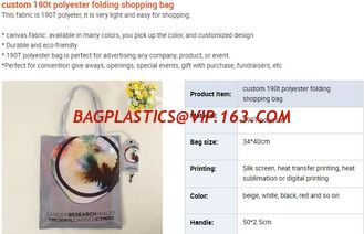 China Cheap Factory Price Lightweight Promotion Supermarket Ball Foldable Reusable Shop,Foldable Ball Shopping Bag bagplastics supplier