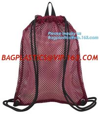 China drawstring backpack kids mesh backpack manufacturer mesh net gift backpack,polyester drawstring outdoor cycling backpack supplier