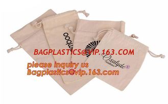 China Canvas cotton Drawstring Bags cloth beam bag ,factory wholesale,Reusable Black Cotton Canvas Gym Packaging Drawstring Ba supplier