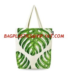 China custom logo printed long handle calico cotton bag canvas tote bag,reusable cotton cloth pouch canvas tote bag long handl supplier