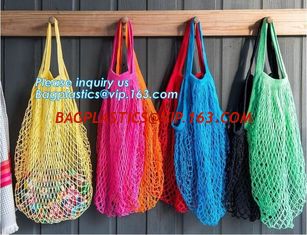 China Reusable Grocery Market Cotton Net Shopping String Net Bag,Reusable grocery tote mesh shopping cotton net bag bagease supplier