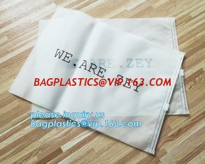 China Custom Print Soft Matte CPE Swimwear Clothes Package Slider Zipper Wet Bag,Eco-friendly Transparent swimwear packaging e supplier