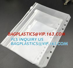 China Biodegradable Page Banknotes Postage Stamp Pockets Transparent PVC Money Album Loose-leaf Sheet Holders page bags holder supplier