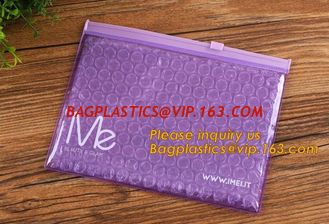 China Glossy Black Foil Bubble Slider Zipper Lock Bags,Heat Insulated pallet cover PE Bubble Foil Insulation XPE Foam Foil Ins supplier