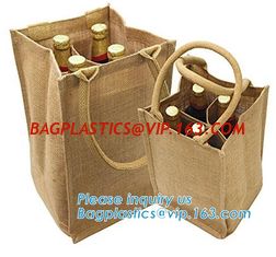 China Profession eco-friendly portable waterproof jute bag with log,custom jute shopping bag,grocery jute reusable foldable sh supplier
