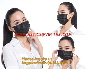China Health &amp; Medical PP 3 Layers Competitive Price Clear Face MaskSurgical Masks Black Factory Direct Supply FDA Approval Me supplier