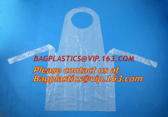 China pe disposable apron in kitchen household,chef disposable plastic aprons,Cheap price plastic disposable apron BAGEASE supplier