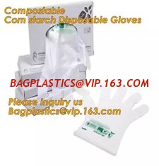 China Corn starch PLA Biodegradable Compostable PBAT packaging products, EN13432,Food Grade Custom Design non sterile pe plast supplier