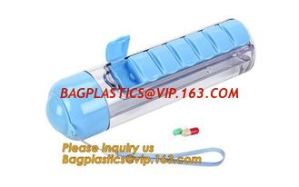 China Travel Water bottle, Pill reminder modern pill box white oem, funny pill box with timer alarm decorate, water bottle box supplier