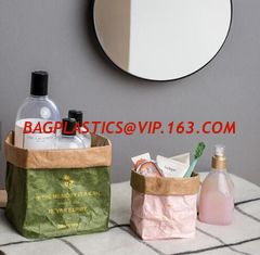 China Eco-friendly Tyvek Paper Cosmetic Bag Light Customized Makeup Bag Travel Organized Set,Travel Bag Foldable Organizer Set supplier