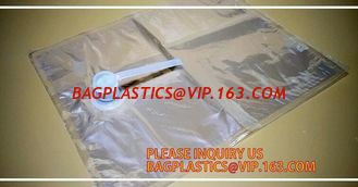 China Aseptic foiled packaging bag in box for wine/juice/carbonated beverage,3L Aseptic Empty Bag In Box Wine 1L 20 Liter Bag- supplier