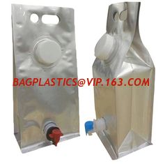 China fresh apple juice aseptic bib bag in box container for beverage milk water,Stand up Spout Pouch/Body Oil Packaging Pouch supplier